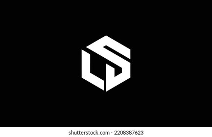 Abstract Letter Ls Logo Vector Design Stock Vector (Royalty Free ...