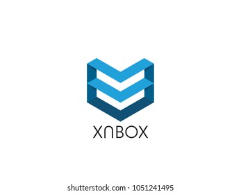 creative check concept logo design template stock vector royalty