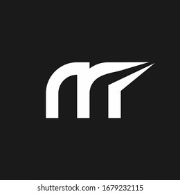 
Abstrakter Buchstabe M Logo Design Vorlage. Universelles Vektorillustration Symbol.