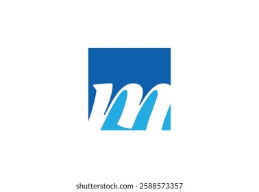Abstract letter M logo design, Modern logo idea sign. Vector design Concept