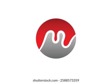 Abstract letter M logo design, Modern logo idea sign. Vector design Concept