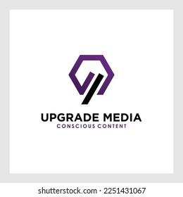 Abstract letter M logo vector design. Curve symbol icon template.