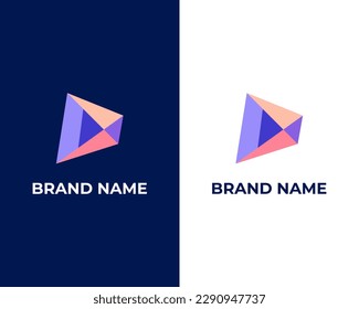 Letra abstracta M, letra M con logotipo de correo, plantilla de diseño de logotipo de icono de correo