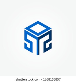 Diseño del logotipo vectorial M de letra abstracta. M monograma. letra hexagonal M. Imagen de línea del vector del logotipo de identidad M.