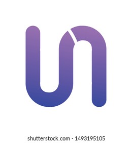 Abstract letter mark logo design