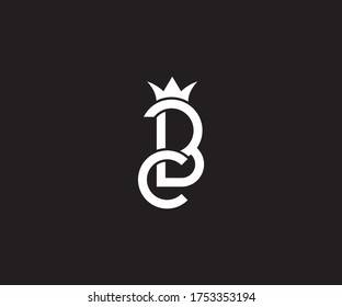 logotipo de marca de letra abstracta Diseño con B y C 