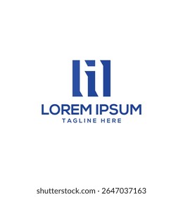 abstract letter mark logo design sign modern minimal concept 