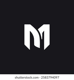 Abstract letter MI logo. It will be suitable for new brand or rebrand