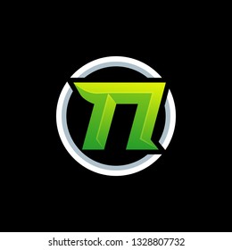 Abstract Letter N Colorful Designs illustration vector template. Suitable for Creative Industry, Multimedia, entertainment, Educations, Shop, and any related business