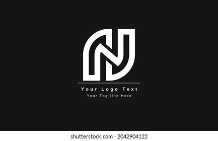 Abstract letter N logo design. Creative,Premium Minimal emblem design template. Graphic Alphabet Symbol for Corporate
Business Identity. Initial NN vector element