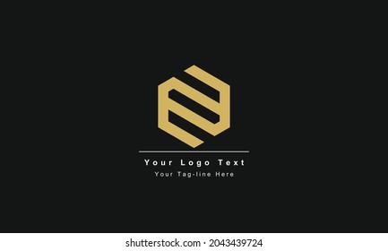Abstract letter N logo design. Creative, Premium Minimal emblem design template. Graphic Alphabet Symbol for Corporate
Business Identity. Initial NN vector element