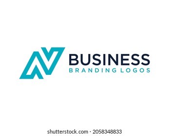 Abstract Letter N Logo. Dot Liquid Connection Technology. Flat Vector Logo Design Template Element