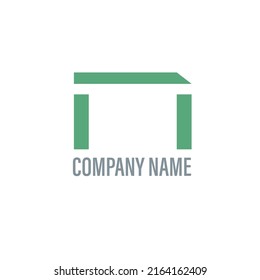 Abstract Letter N Real Estate Technology Geometric Business Logo Concept Vector. Abstract Simple Logo Template. Vector illustration.
