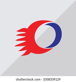 Abstract Letter O Logo