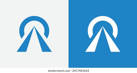 Abstract Letter O Logo Design Template