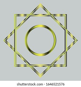Abstrakter Buchstabe O Logo Design.Universelles, elegantes Vektorillustration Symbol. Premium-Business-Gold-Logo.