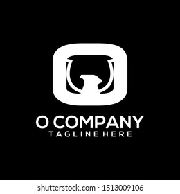 Abstract Letter O Logo Template Vector. Alphabet Logo Concept