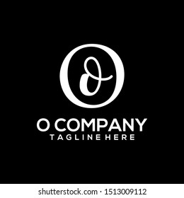 Abstract Letter O Logo Template Vector. Alphabet Logo Concept