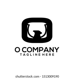 Abstract Letter O Logo Template Vector. Alphabet Logo Concept