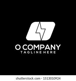 Abstract Letter O Logo Template Vector. Alphabet Logo Concept