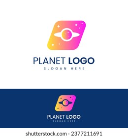 Abstract Letter O For Planet Logo Design Inspirations