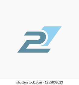 Abstract letter P logo design template. Modern, dynamic, unique icon, element for your graphic