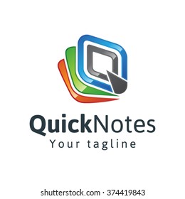 Abstract Letter Q Logo