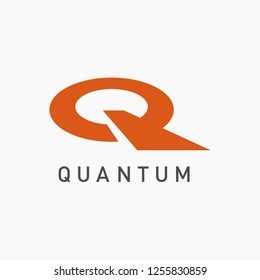 Abstract letter Q logo design template. Modern, dynamic, unique icon, element for your graphic