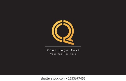 Abstract letter Q logo design. Creative,Premium Minimal emblem design template. Graphic Alphabet Symbol for Corporate
Business Identity. Initial Q vector element