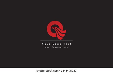 Abstract letter Q logo design. Creative,Premium Minimal emblem design template. Graphic Alphabet Symbol for Corporate
Business Identity. Initial QQ vector element