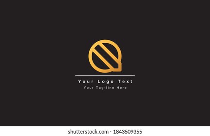 Abstract letter Q logo design. Creative,Premium Minimal emblem design template. Graphic Alphabet Symbol for Corporate
Business Identity. Initial Q vector element
