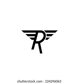 Abstract Letter R