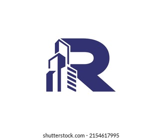 4,049 R building logo Images, Stock Photos & Vectors | Shutterstock