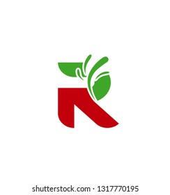 Abstract letter R icon

