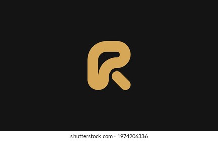 Abstract letter R logo design. Creative,Premium Minimal emblem design template. Graphic Alphabet Symbol for Corporate
Business Identity. Initial RR vector element