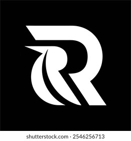 Diseño Abstractas del logotipo de la letra R