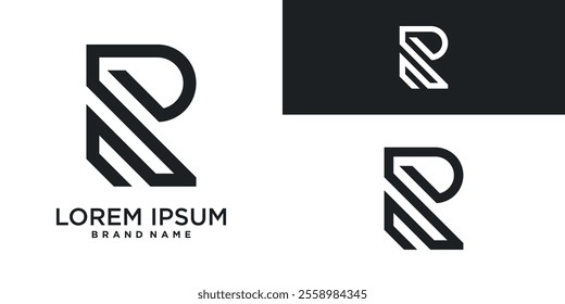 Abstract letter R logo vector design inspiration