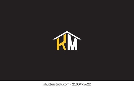 Abstract letter RM logo. This logo icon incorporate with abstract shape in the creative way. Its look like letter R and M.
