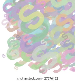 Abstract letter S
