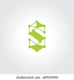 Abstract Letter S Business Logo