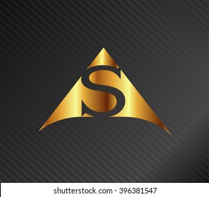 Abstract letter S icon
