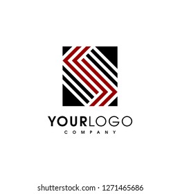Abstract letter S logo design template. Line creative sign. Universal vector icon. - Vector