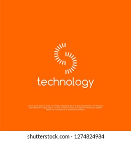 Abstract letter s logo design template. creative sign. Universal vector icon. Vector