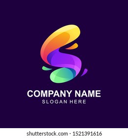 abstract letter s logo design inspiration
