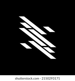 abstract letter s logo design