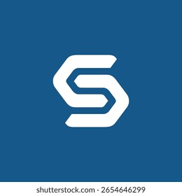 Abstrakte Letter S Logo-Design-Vektorvorlage