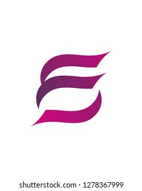 Abstract Letter S logo Template