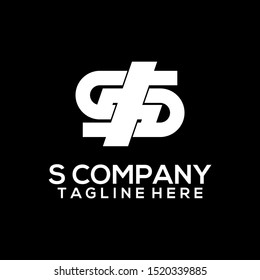 Abstract Letter S Logo Template Vector. Alphabet Logo Concept