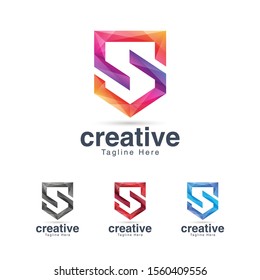 Abstract Letter S Logo Vector Template