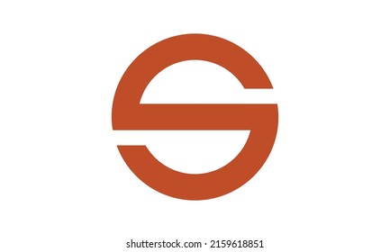 abstract letter S logo vector icon